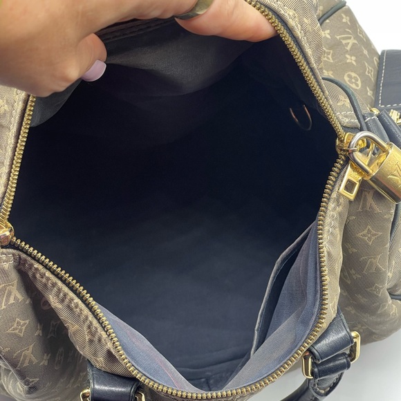 Louis Vuitton Mini Lin Speedy 30 Boston Doctor Monogram Bandouliere Bag - Picture 13 of 15